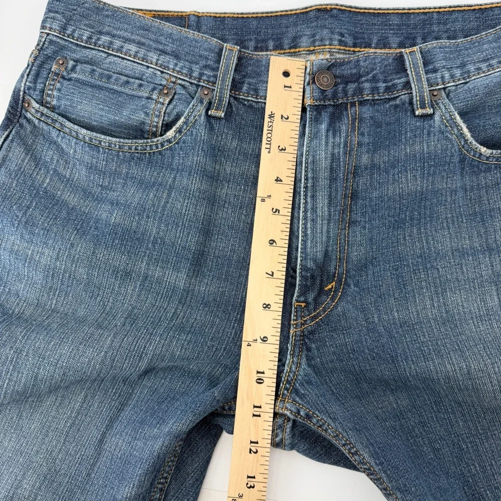 Levi's 559 Relaxed Straight Jeans Mens 36x32 Blue Medium Wash Denim Utility Work